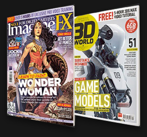 ImagineFX and 3D World Magazines